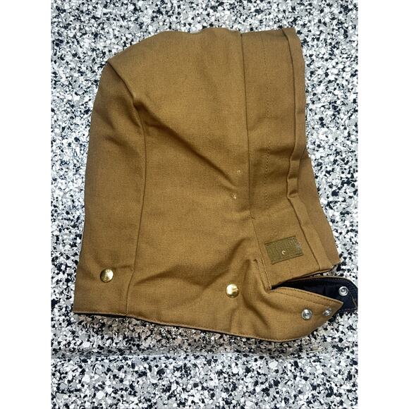 Vintage Carhartt Santa Fe Jacket Duck Red Quilt Lined With Hood J13 BRN 2XL USA - Picture 14 of 16